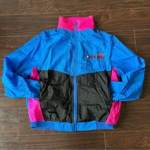 Vintage 80s Colorblock Windbreaker